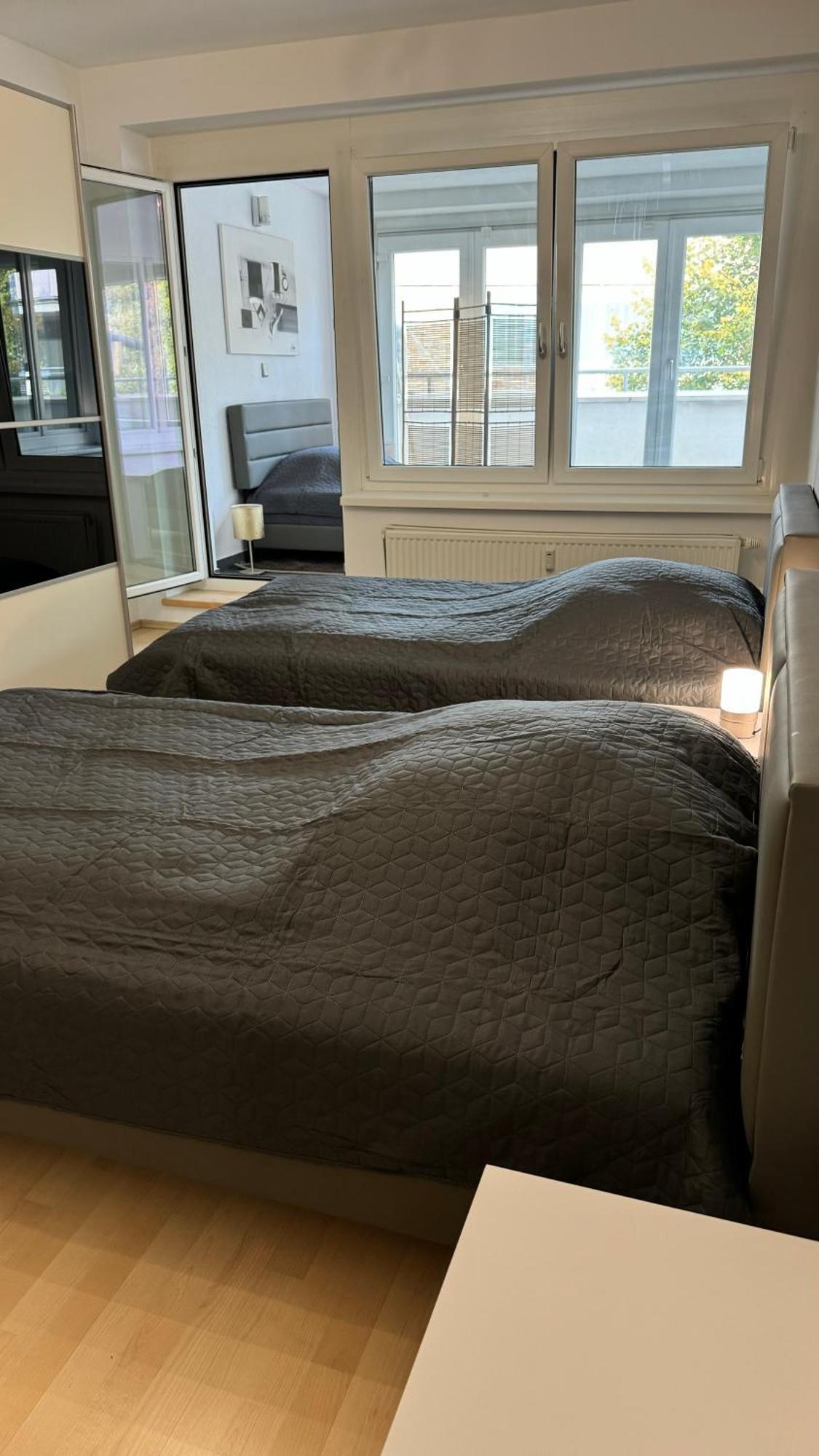 City Apartement Linz Fuer 5 Gaeste Mit Self-Checkin Und Kueche Esterno foto
