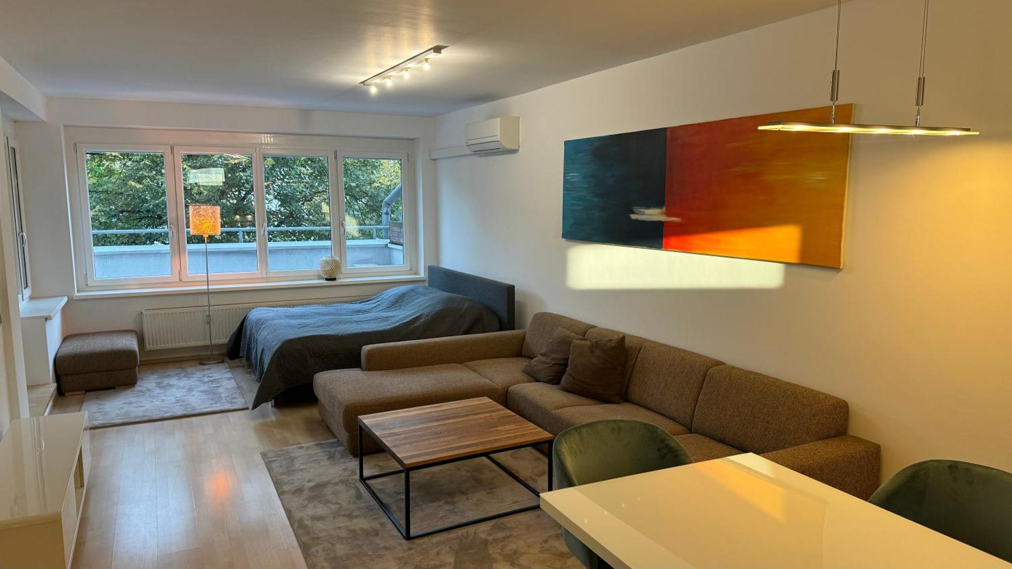 City Apartement Linz Fuer 5 Gaeste Mit Self-Checkin Und Kueche Esterno foto