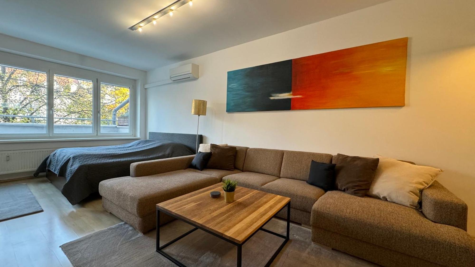 City Apartement Linz Fuer 5 Gaeste Mit Self-Checkin Und Kueche Esterno foto