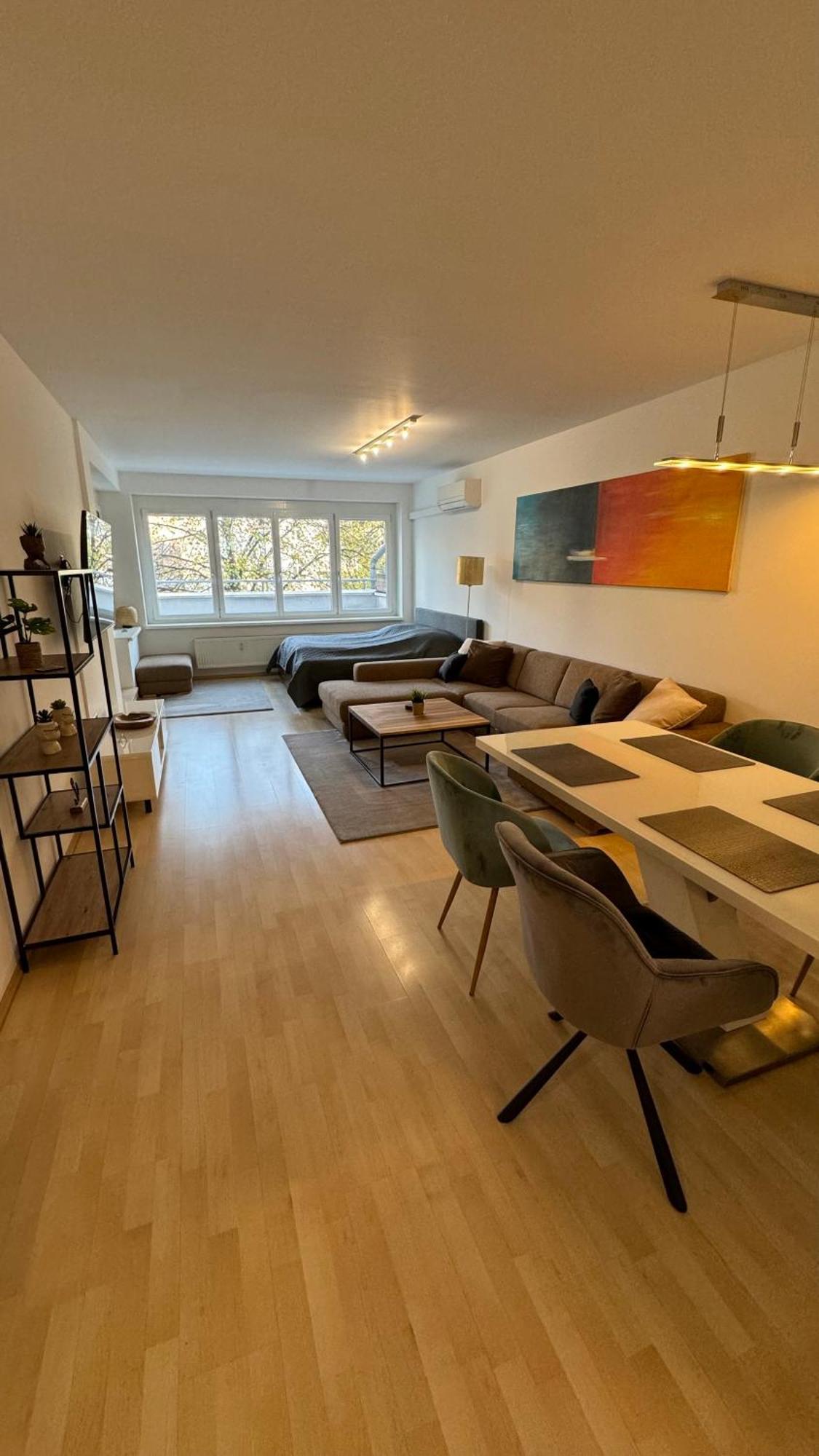 City Apartement Linz Fuer 5 Gaeste Mit Self-Checkin Und Kueche Esterno foto